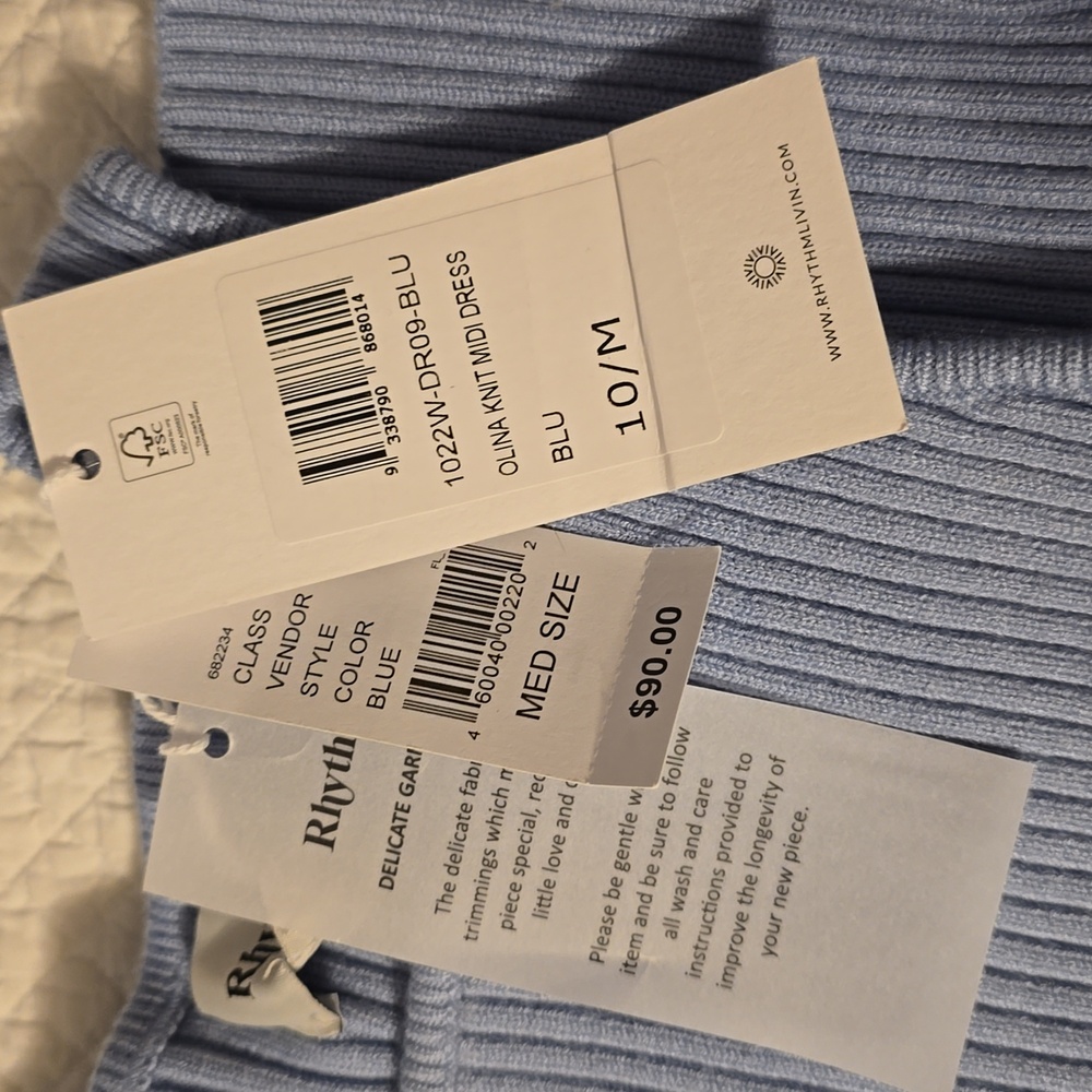Pacsun Rhythm Olina Knit Midi Dress - Picture 5 of 7